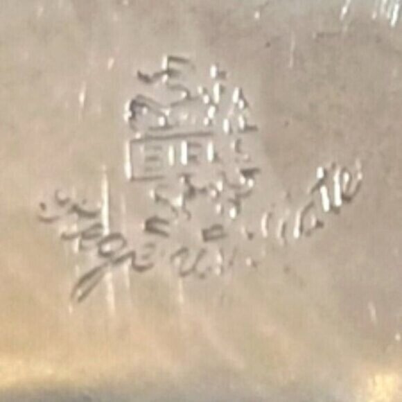 Vintage Birks Regency Plate Silver Plated Round Serving Dish 6" - Picture 6 of 6